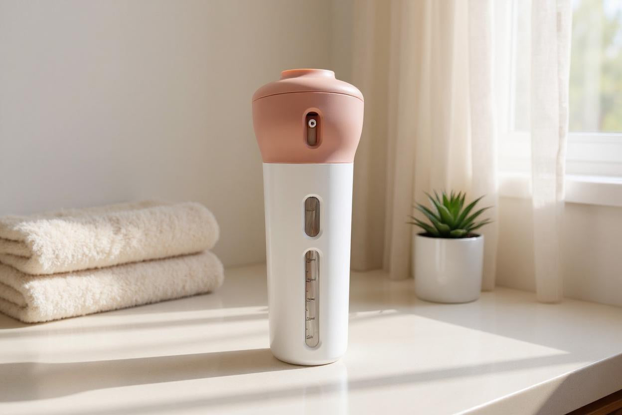 Dispensador de viaje 4 en 1